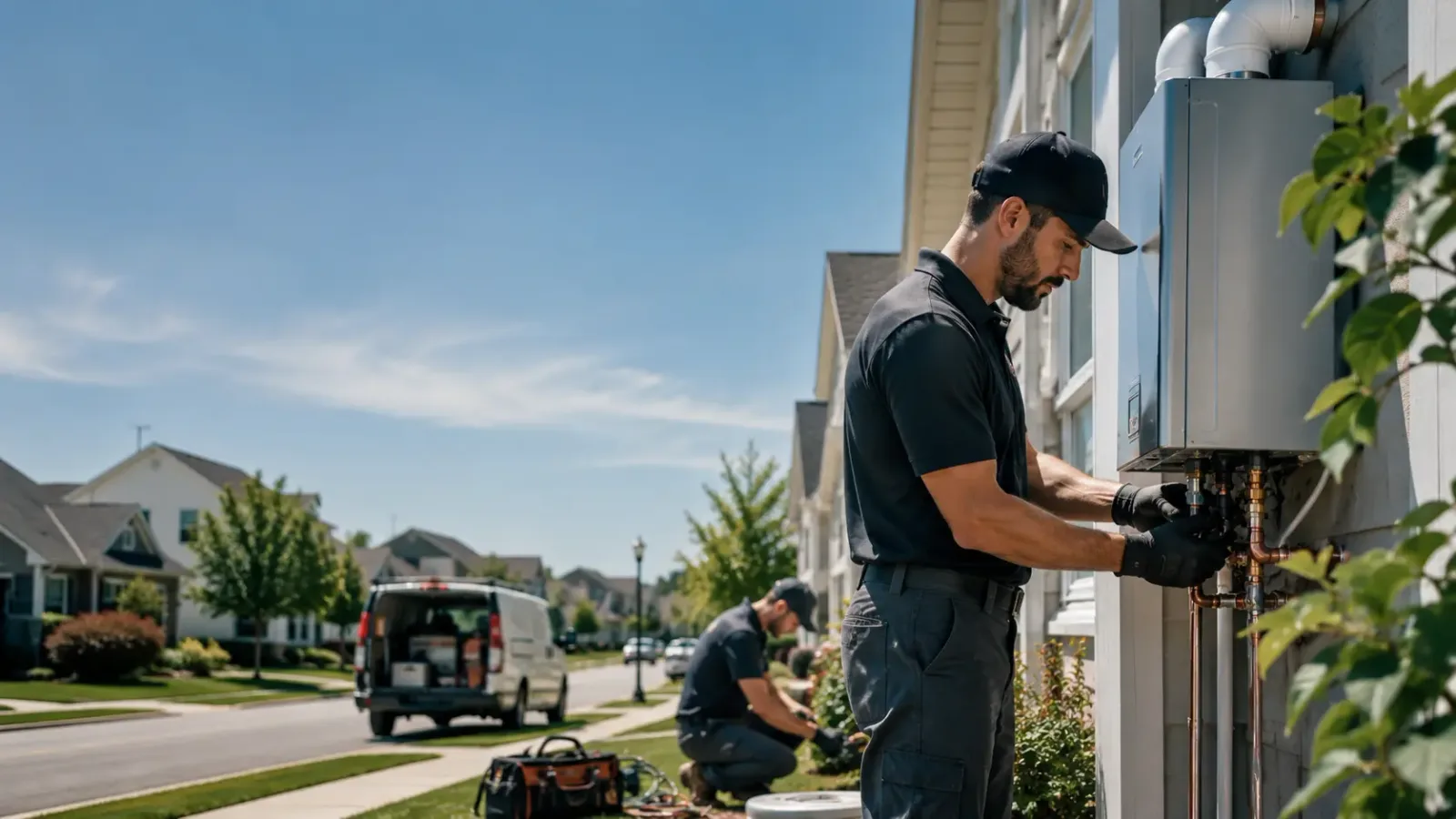 Tankless Water Heater Installation in Sunshine, LA